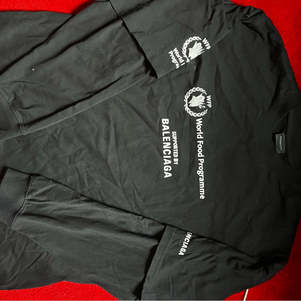 Balenciaga Black WFP Longsleeve